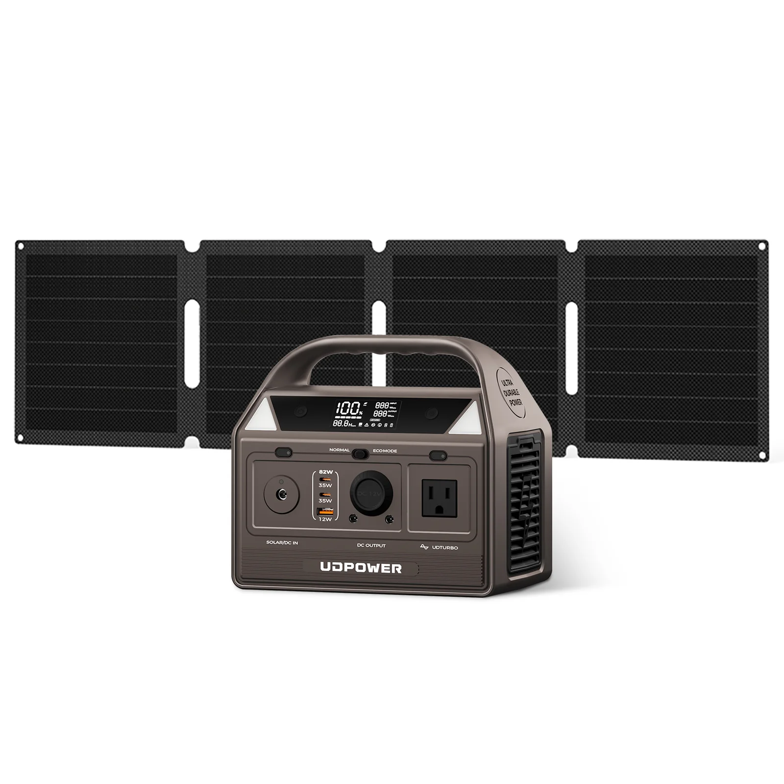 UDPOWER C200 Portable Power Station, 200W Pure Sine Wave - Image 10