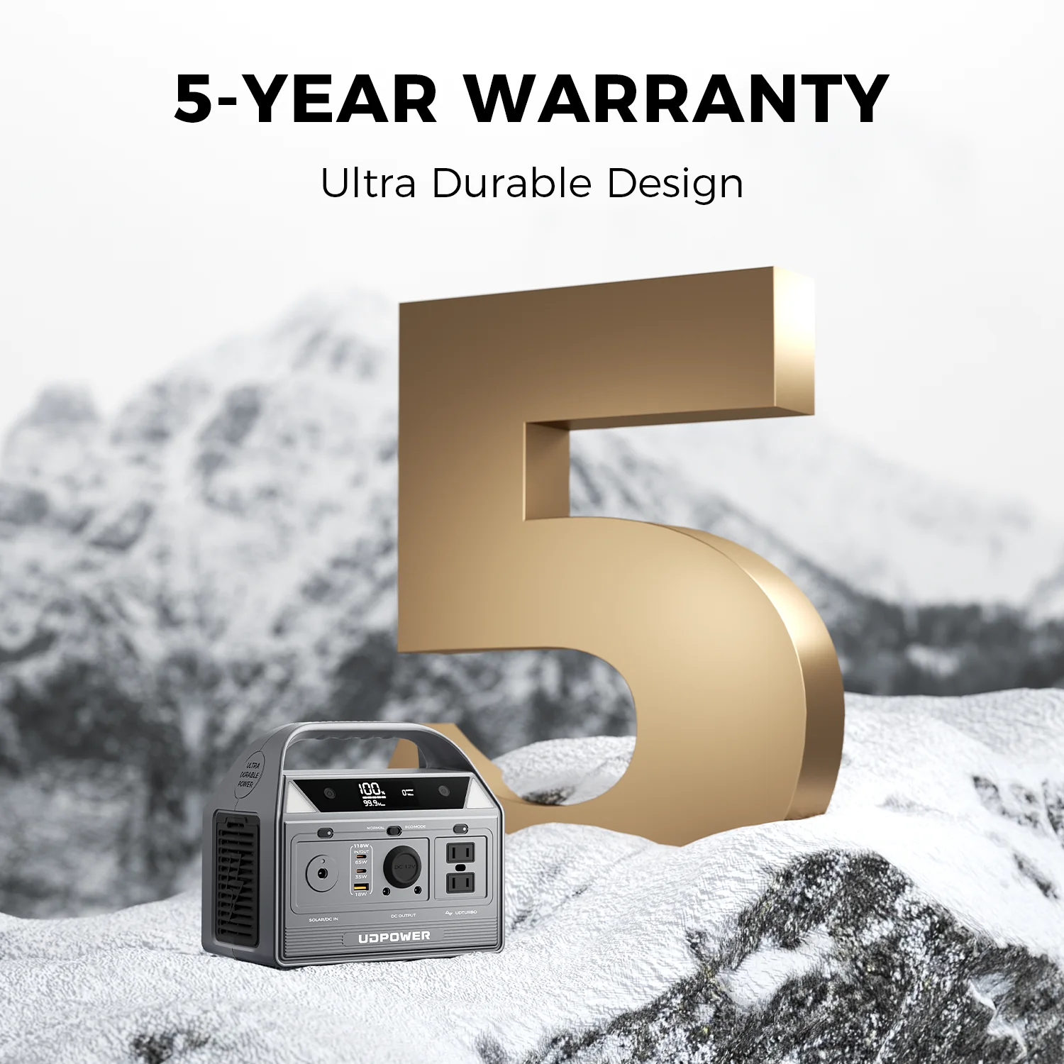 UDPOWER C400 Portable Power Station - Image 8
