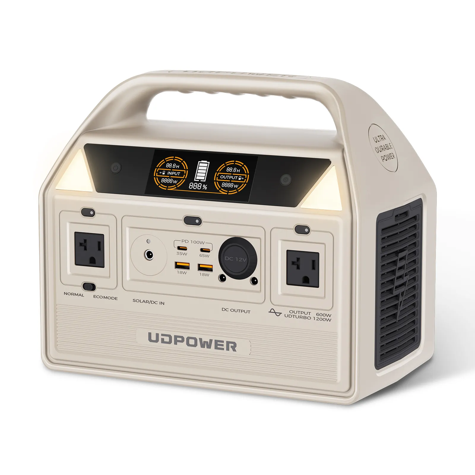 UDPOWER C600 Portable Power Station - Image 10