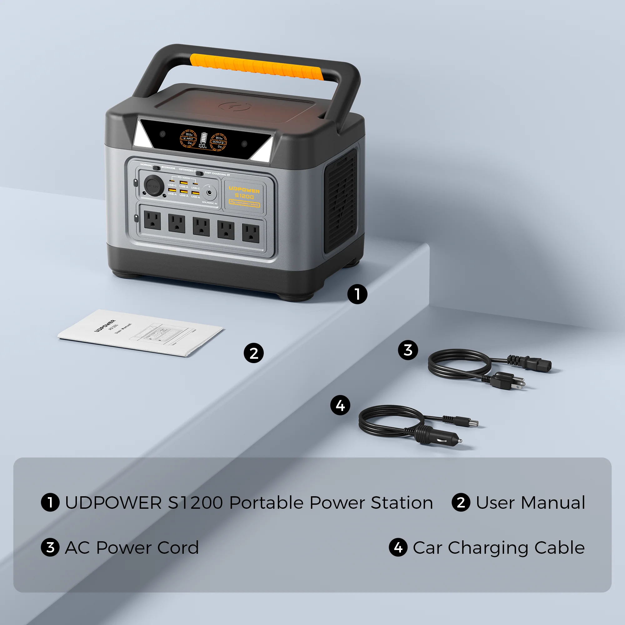 UDPOWER S1200 Portable Power Station - Image 12