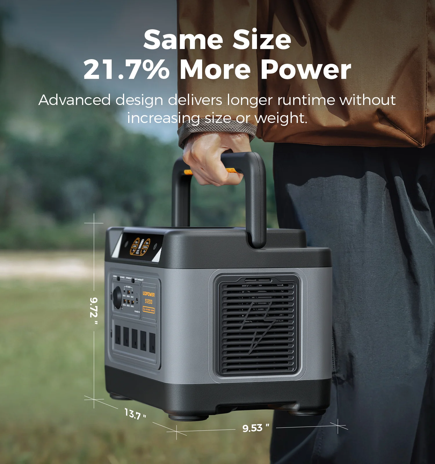 UDPOWER S1200 Portable Power Station - Image 4