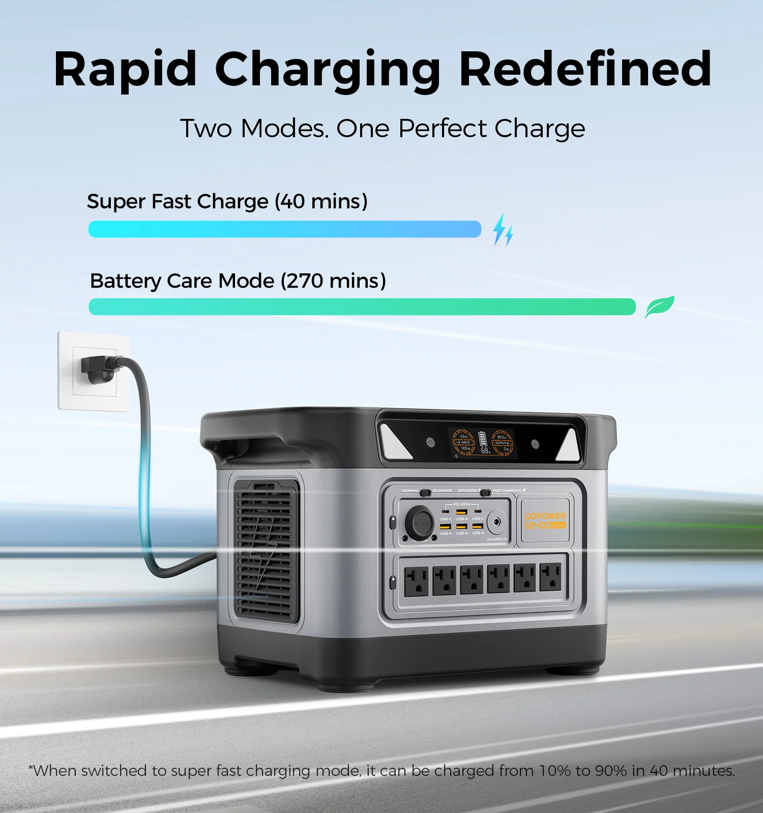 UDPOWER S2400 Portable Power Station - Image 7